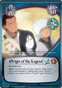 Origin of the Legend