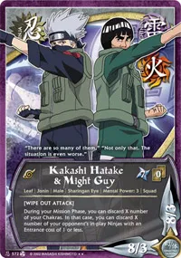 Kakashi Hatake & Might Guy